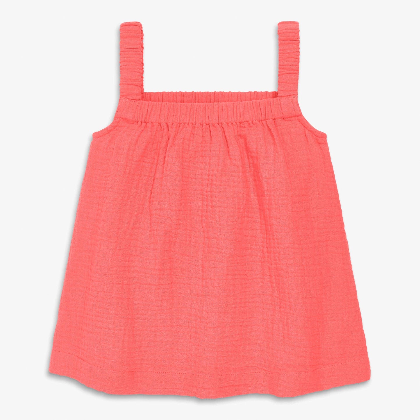 Kids cotton gauze tank