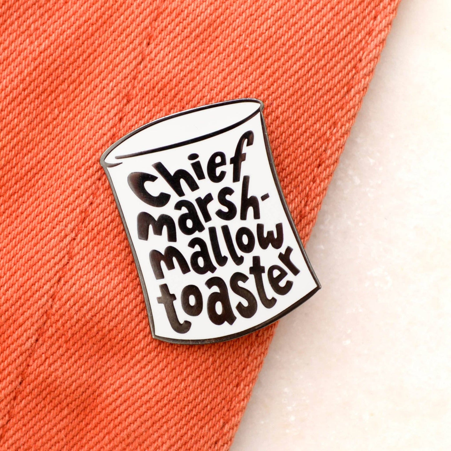 Chief Marshmallow Toaster - Enamel Pin