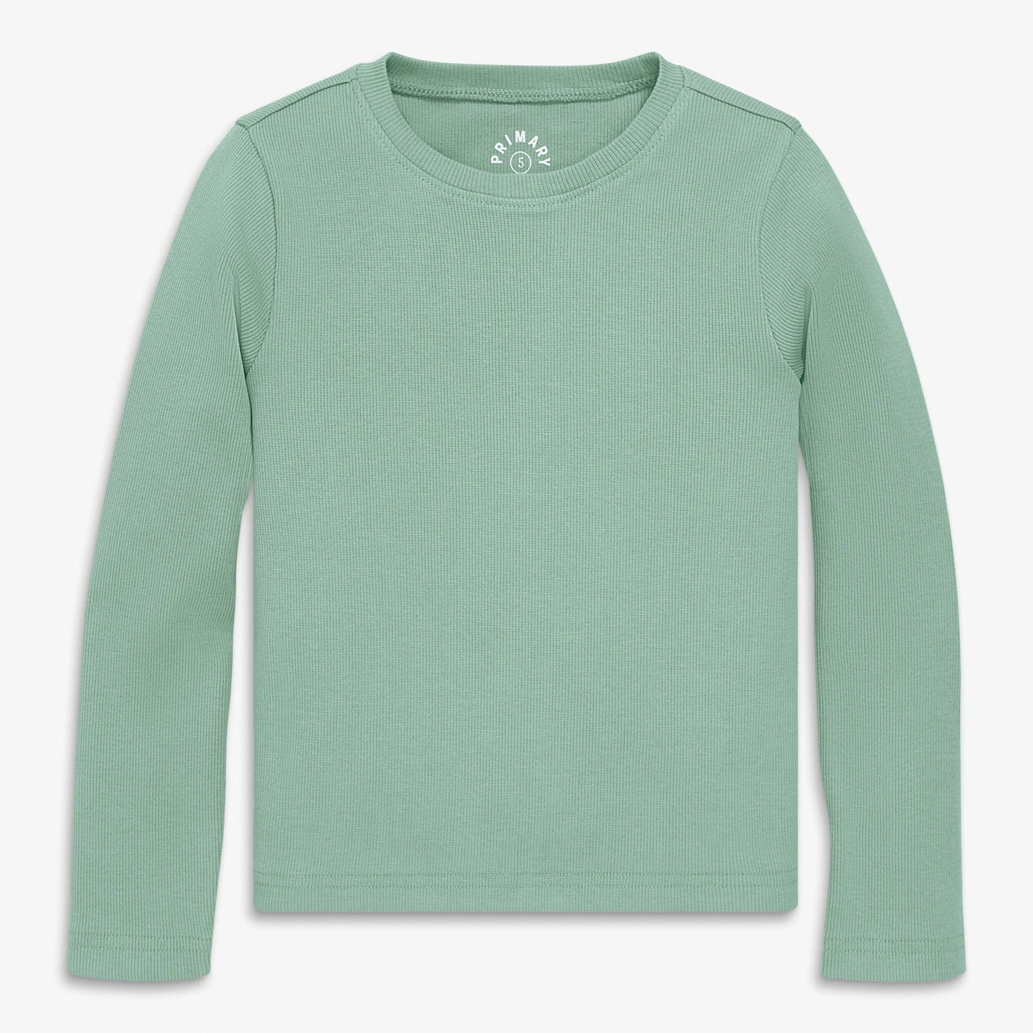 Kids long sleeve rib tee