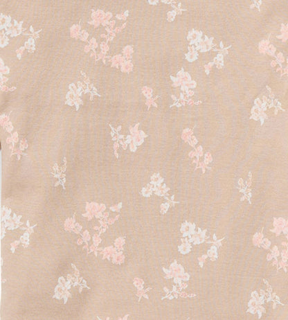 Whimsical Floral Organic Knit Terry Towels Set of 2