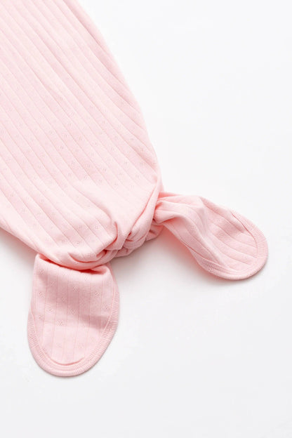2-Pack Knot It Baby Gowns- Light Pink