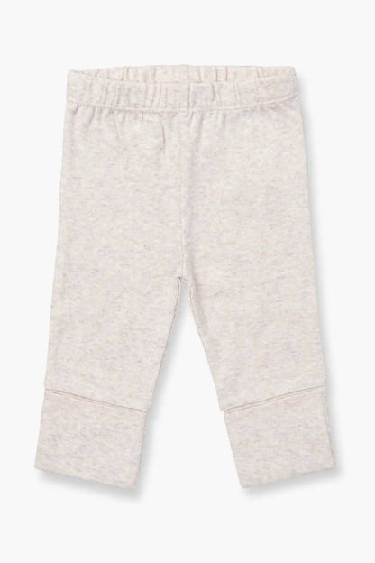 Hello Baby Pant- Cream Heather