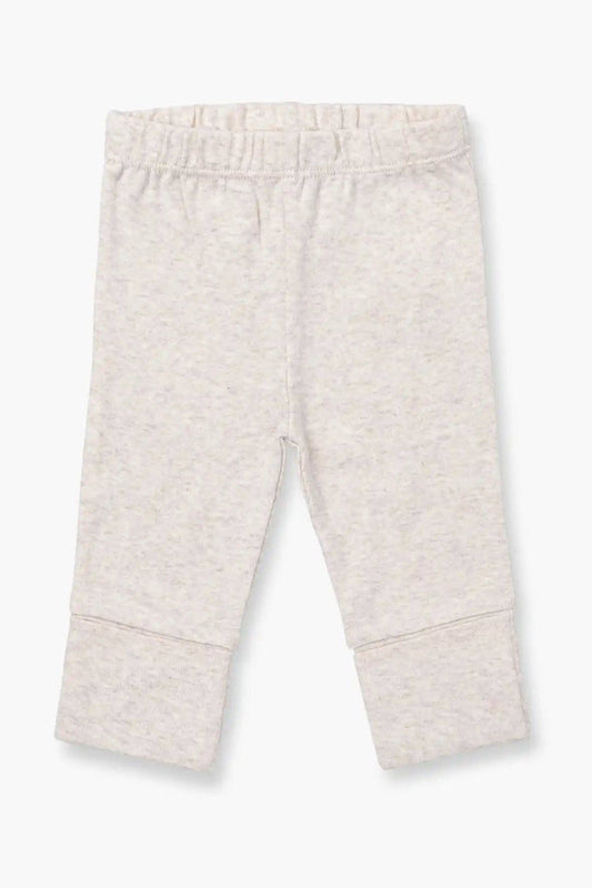 Hello Baby Pant- Cream Heather