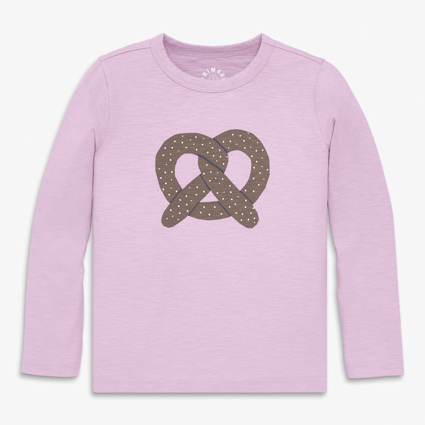 Kids long sleeve pretzel tee