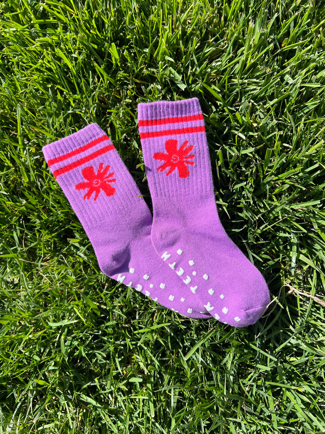 RIBBED GRIP SOCK