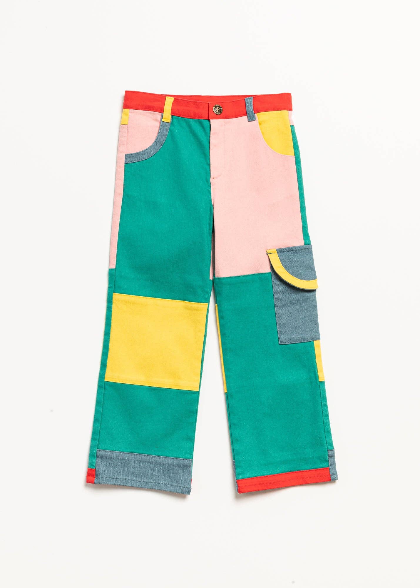 Primary Patchwork Pants
