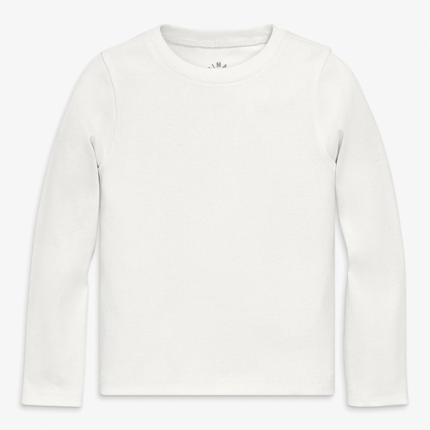 Kids long sleeve rib tee