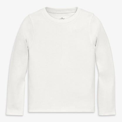 Kids long sleeve rib tee
