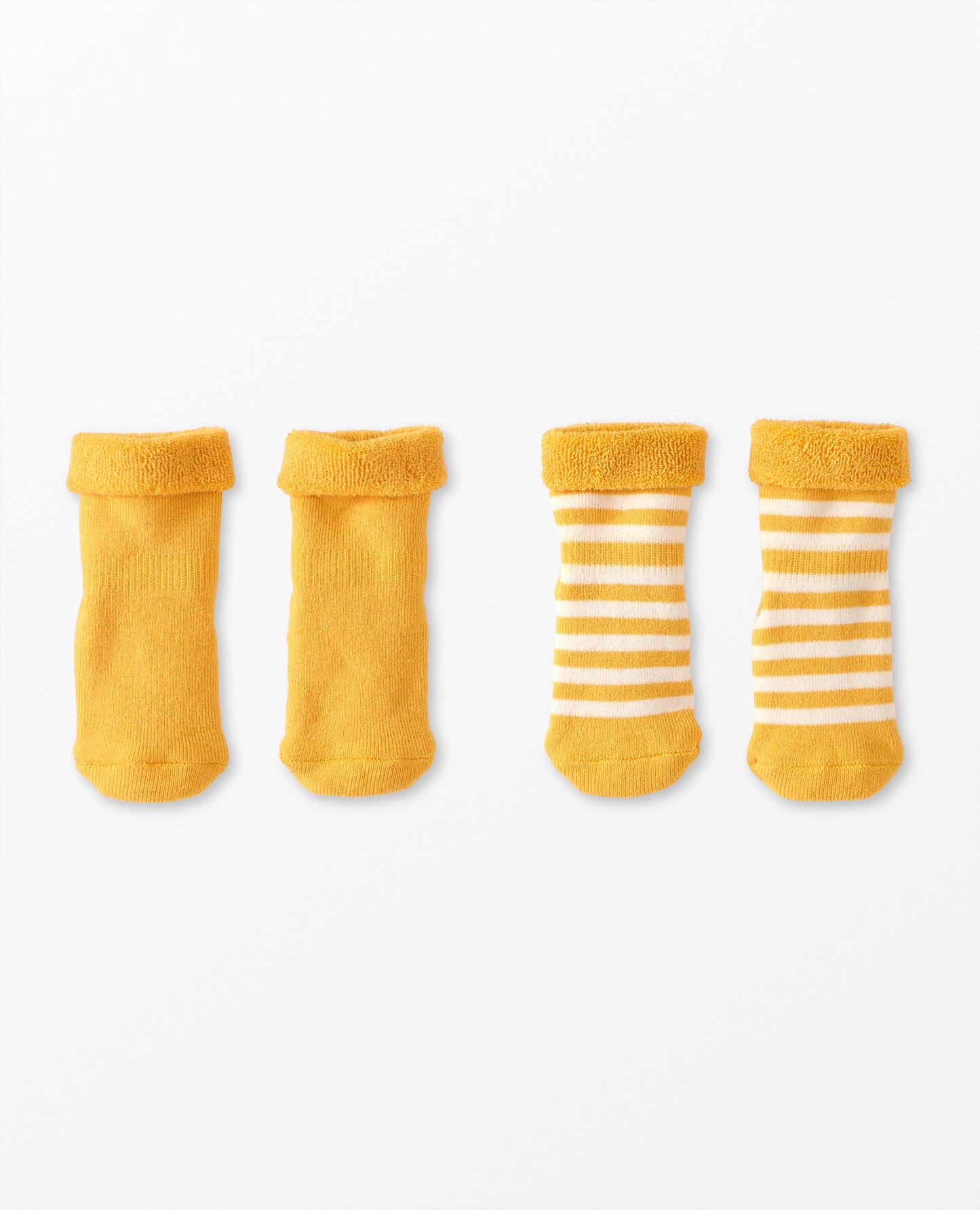 2-Pack Baby Socks - Marigold