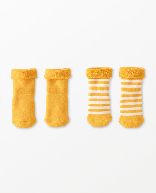 2-Pack Baby Socks - Marigold