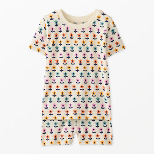 Mini Tulips Shorts Pajama Set In Hannasoft