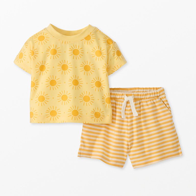 Sunny Days Tee & Short Set In Hannasoft