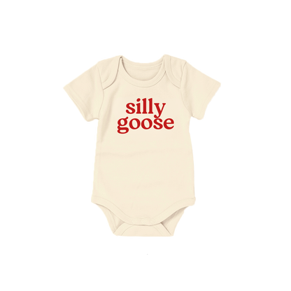 Silly Goose Baby Onesie, baby clothes, baby boy, baby girl
