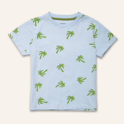 Recycled Cotton Palm Tree T-Shirt