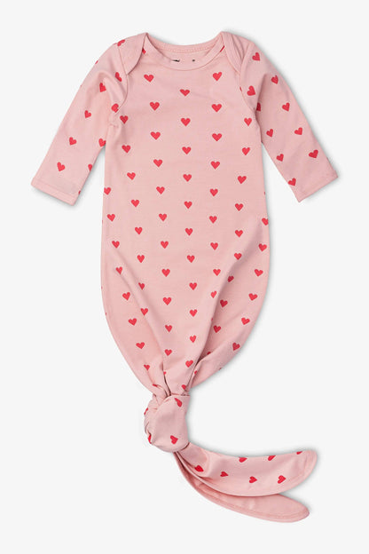 2-Pack Knot It Baby Gowns- Light Pink