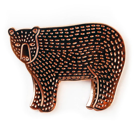 Wild Bear Enamel Pin
