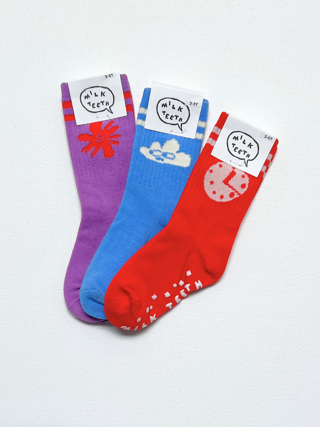 RIBBED GRIP SOCK