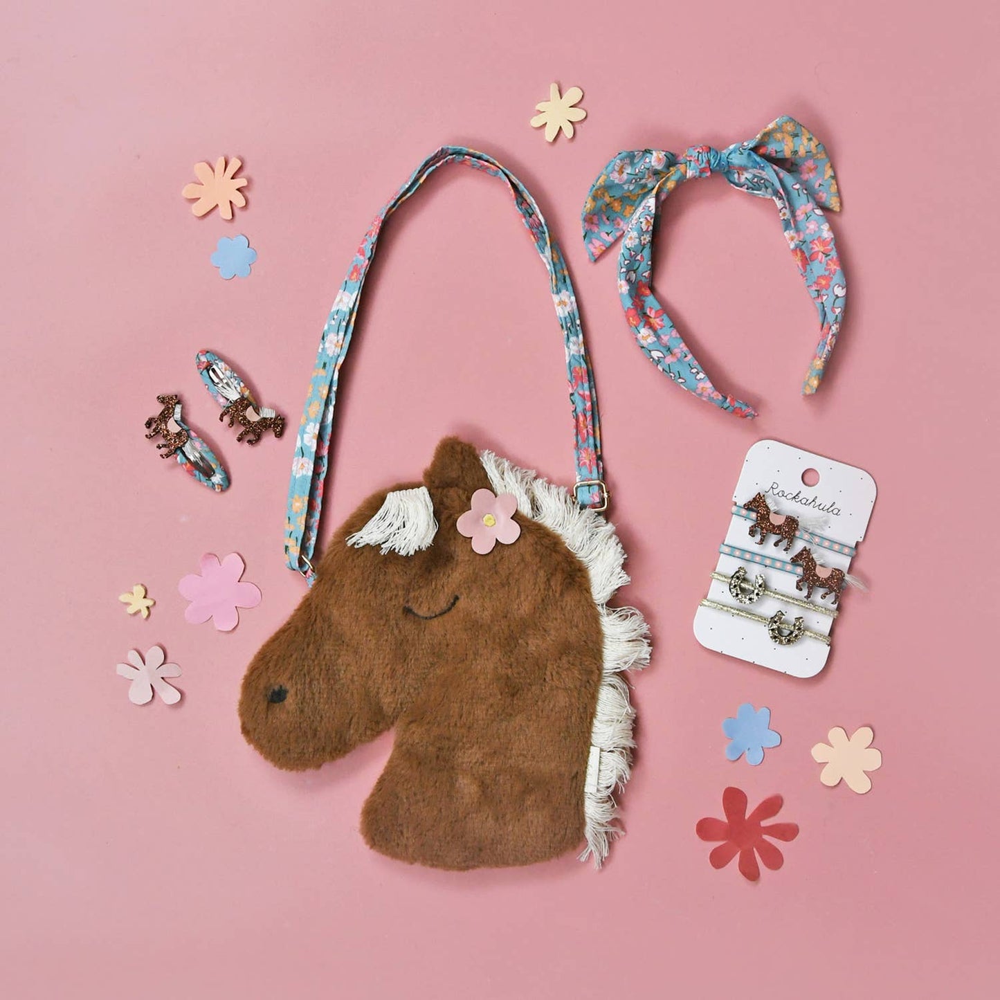 Heidi Floral Tie Headband