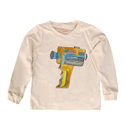 Movie Camera - Kids Organic Tee/Long Sleeve