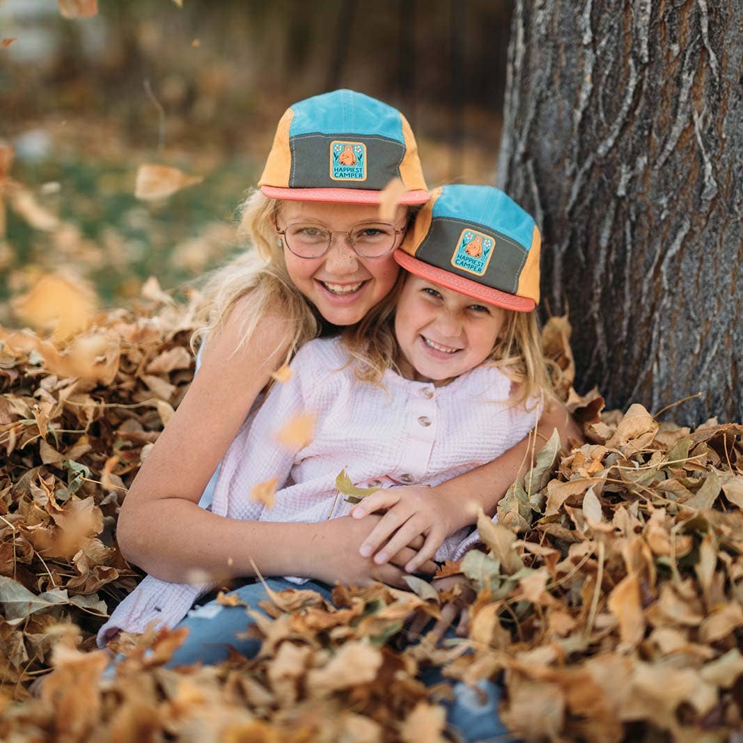 Baby & Kids Five-Panel Hat | Happiest Camper