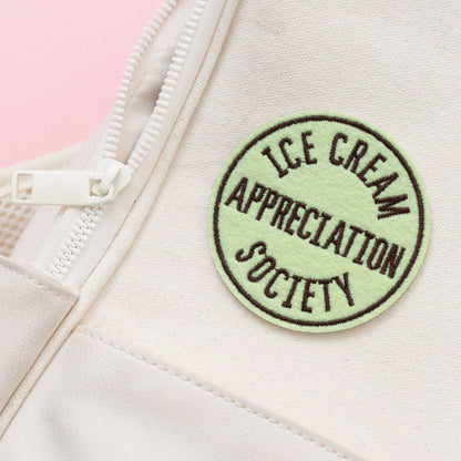 Ice Cream Appreciation Society - Mint - Embroidered Patch
