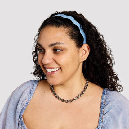 Wavy Headband in Periwinkle