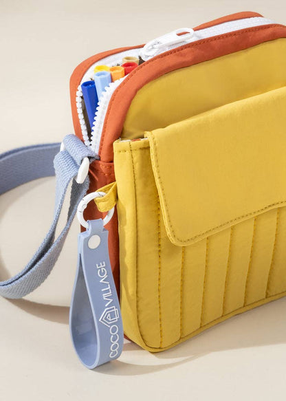 Washable Nylon Crossbody Bag - Heritage