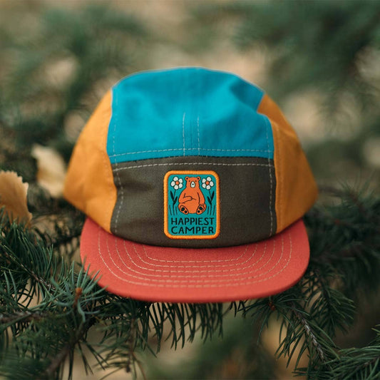 Baby & Kids Five-Panel Hat | Happiest Camper