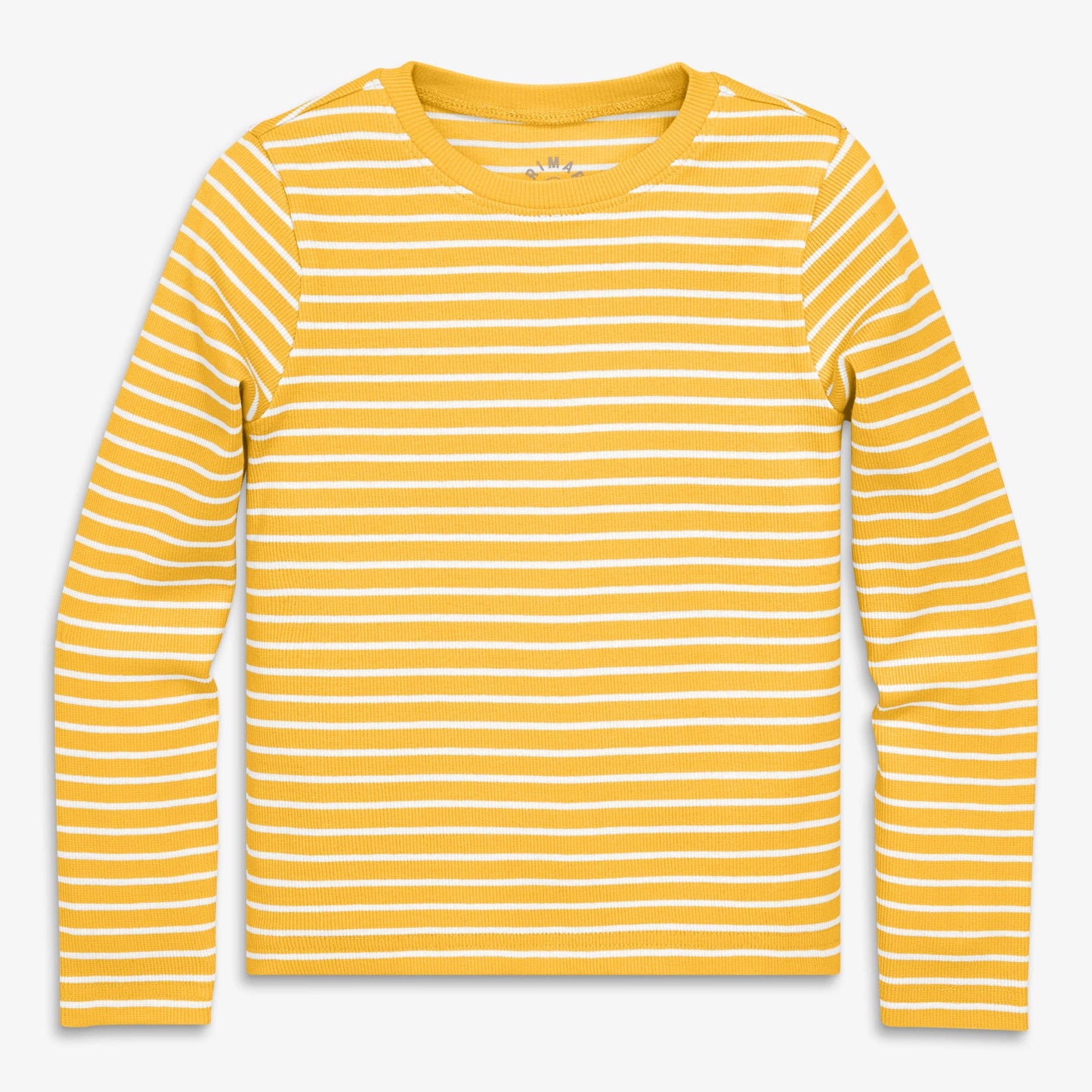 Kids long sleeve rib tee in stripe