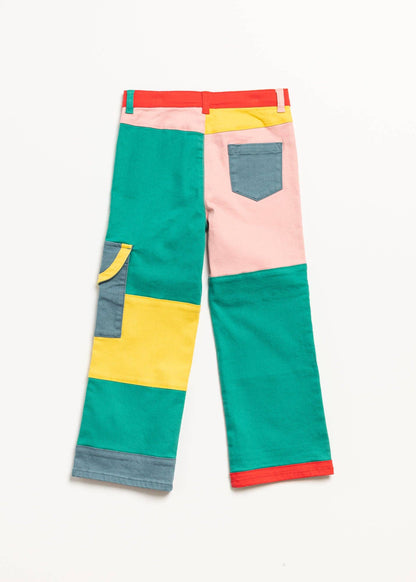 Primary Patchwork Pants