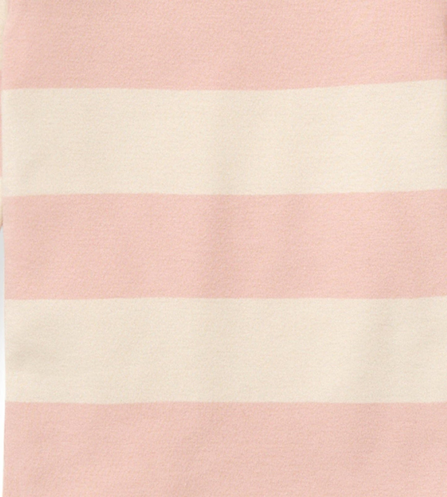 Rugby Stripe Organic Cotton Two-Piece Pajamas - Ranunculus