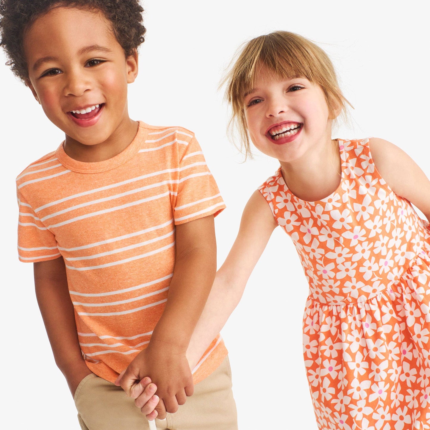 Kids recess dress in blooms