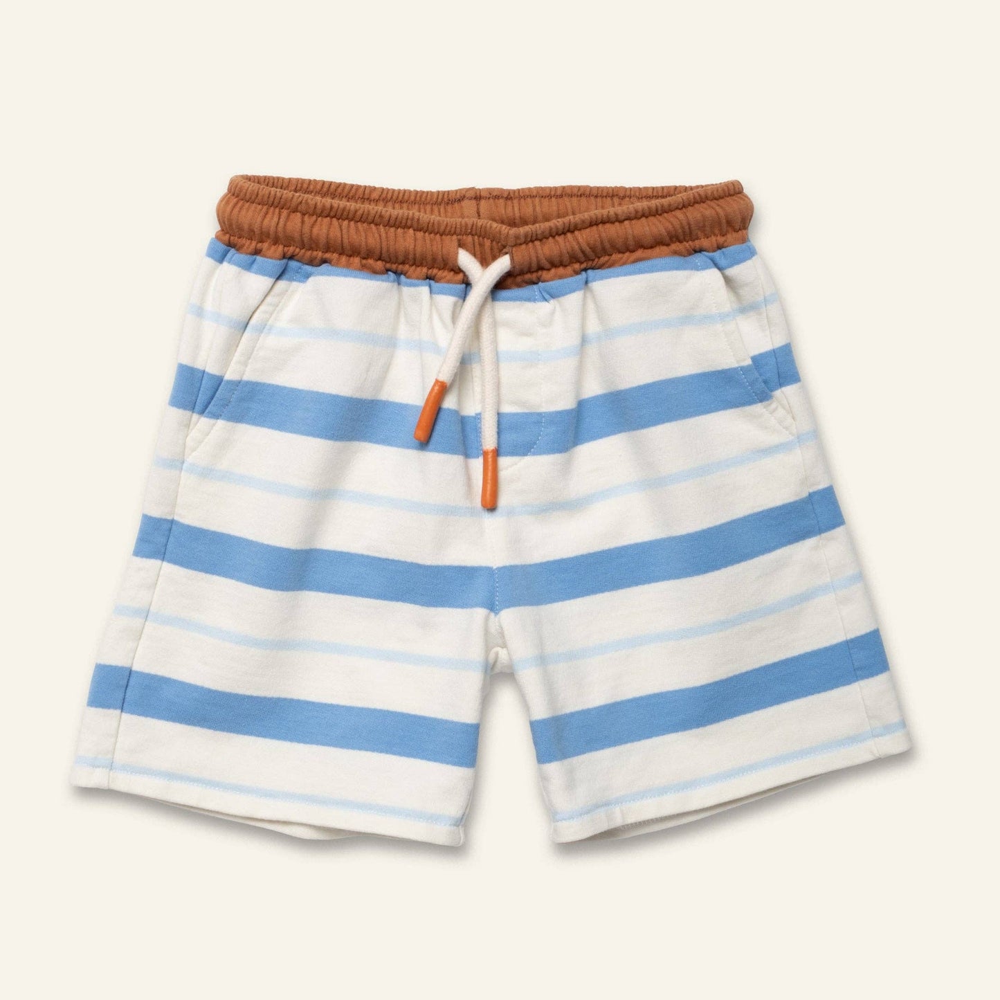Recycled Cotton Blue Stripe Short