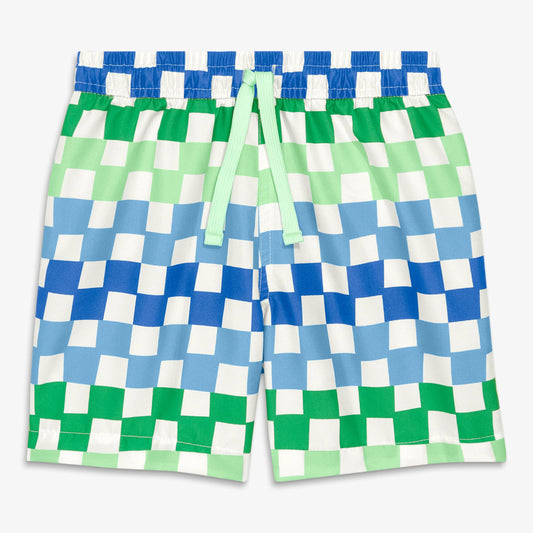 Kids check swim trunk