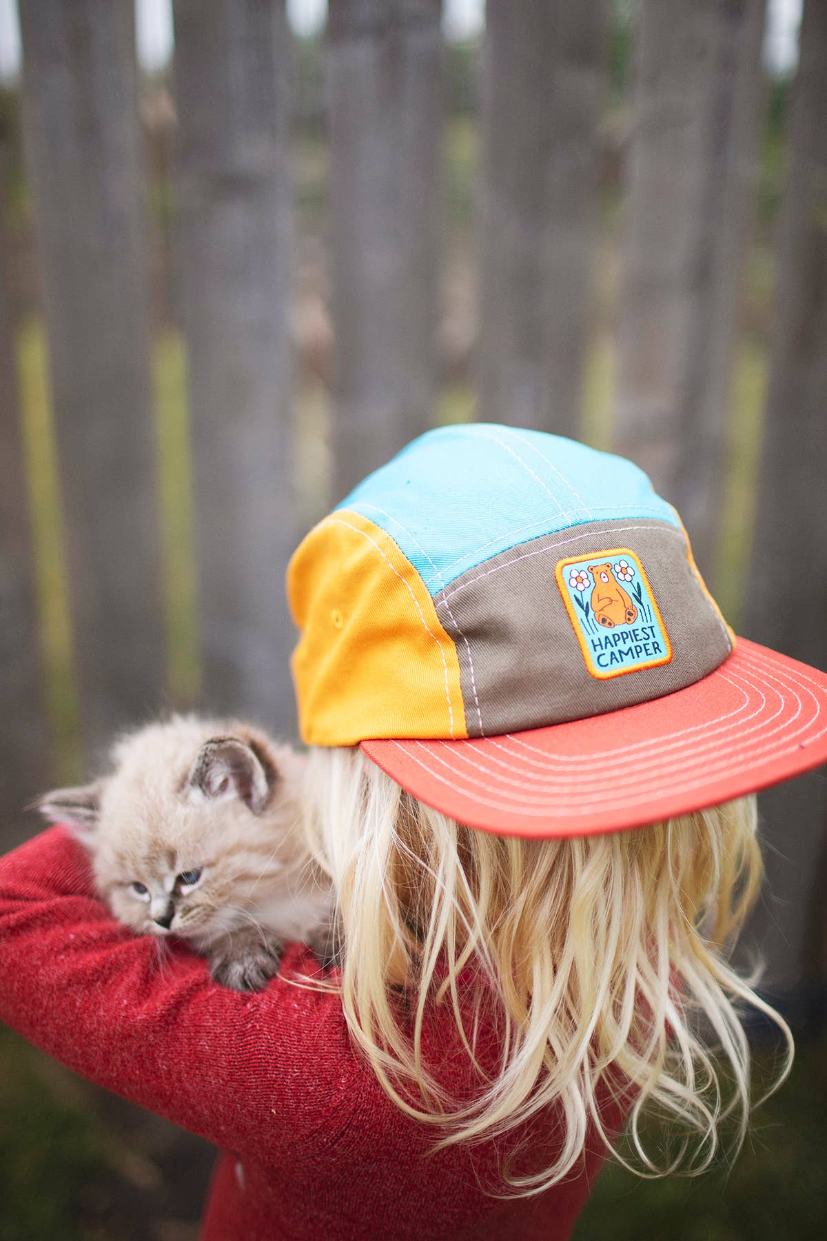 Baby & Kids Five-Panel Hat | Happiest Camper