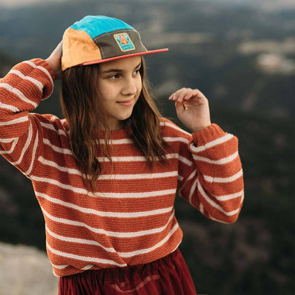 Baby & Kids Five-Panel Hat | Happiest Camper