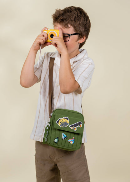 Washable Nylon Crossbody Bag - Earthbound