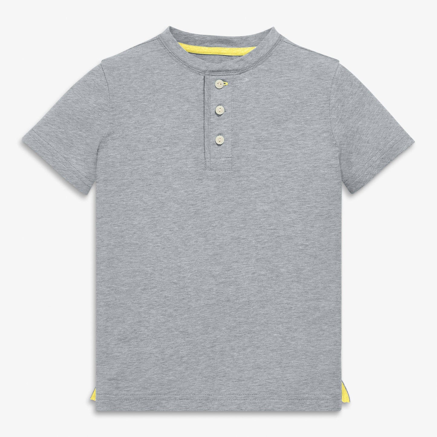 Kids Heathered Henley Tee