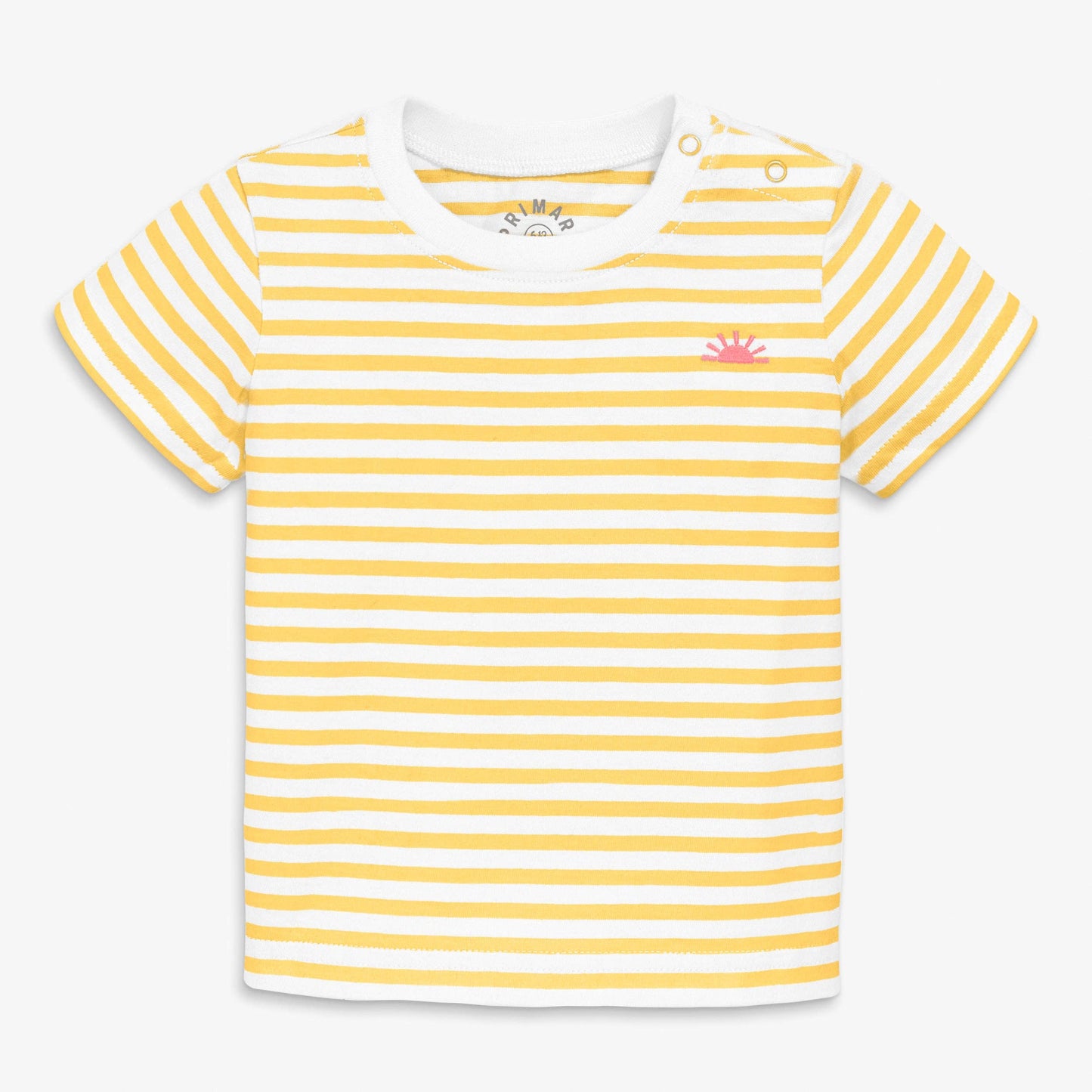 Baby embroidered stripe tee