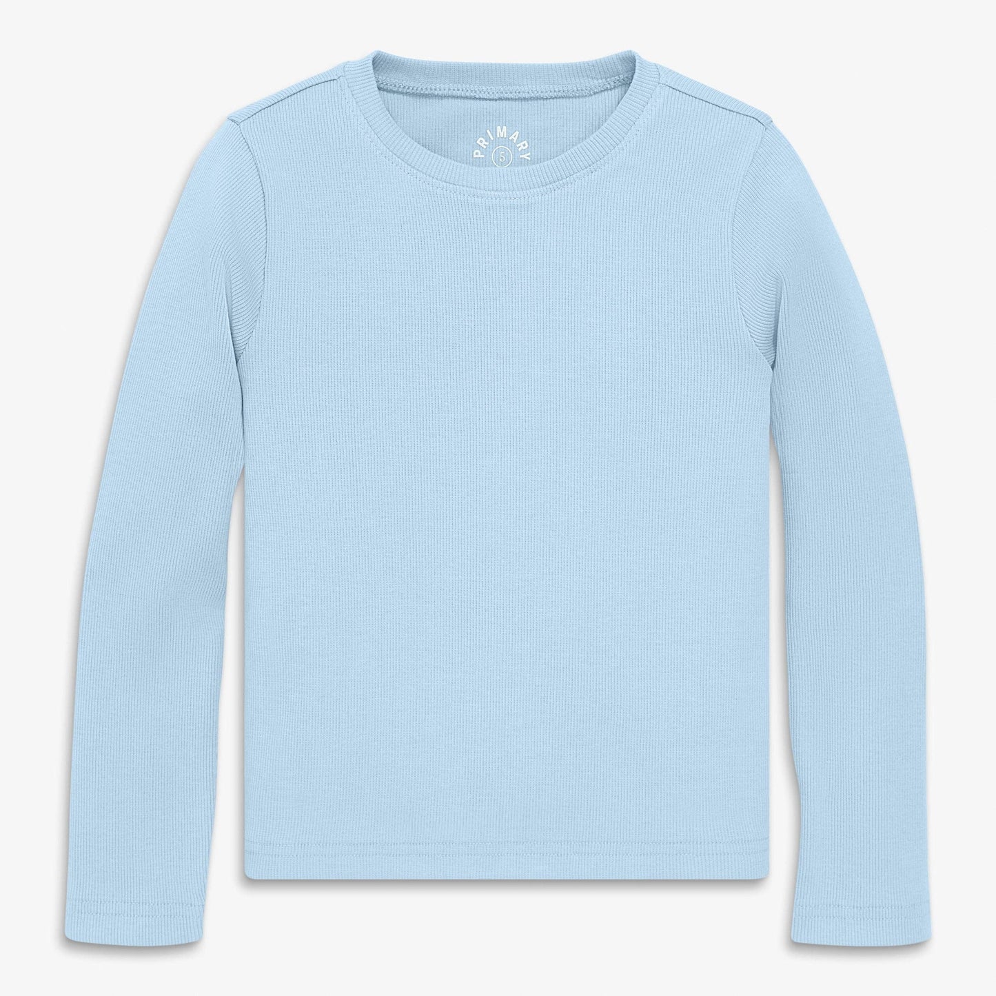 Kids long sleeve rib tee