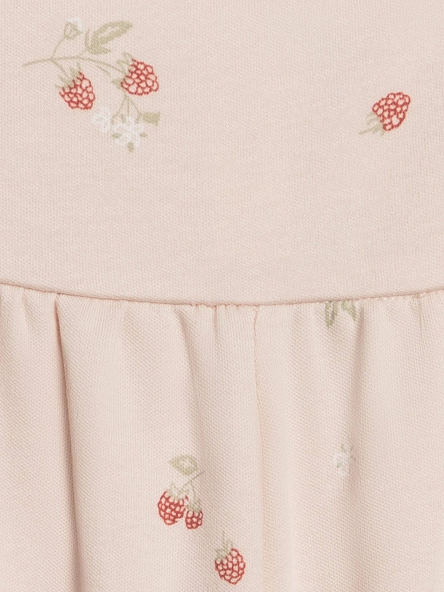 Sosi Tank Romper - Raspberries / Shell + Mint
