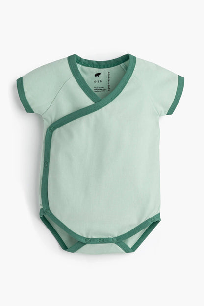 Short Sleeve Lucky Bodysuit- Green