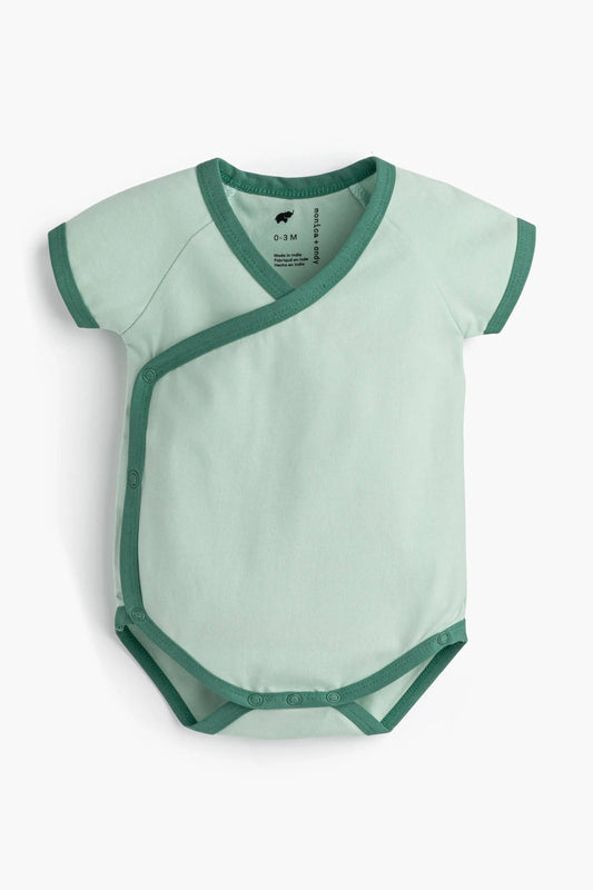 Short Sleeve Lucky Bodysuit- Green