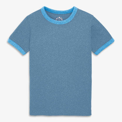 Kids heathered ringer tee