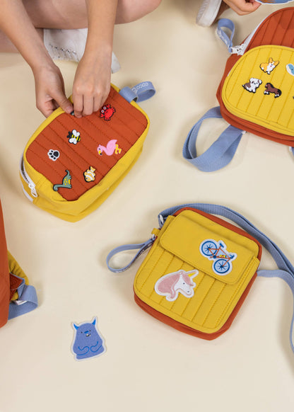 Washable Nylon Crossbody Bag - Heritage