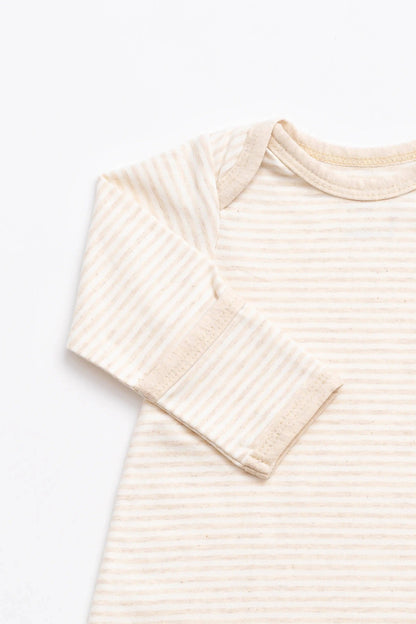 2-Pack Knot It Baby Gowns-Cream
