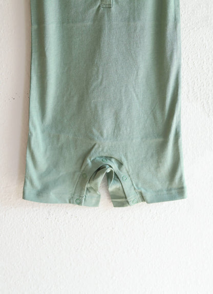 Green Baby Romper
