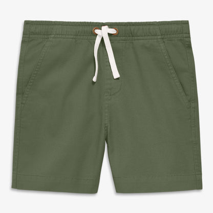 Stretch chino drawstring short