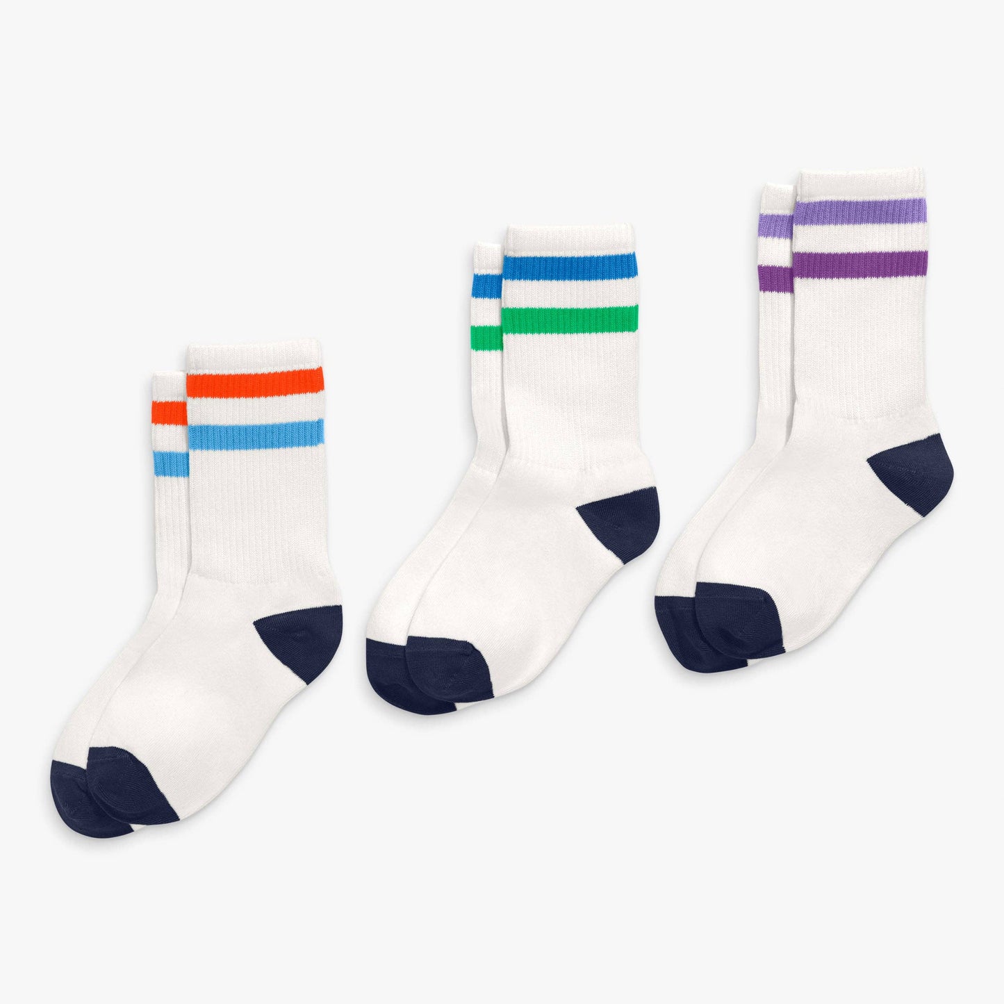 Kids athletic sock 3-pack