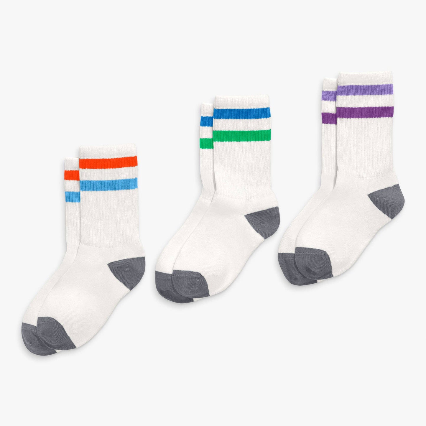 Kids athletic sock 3-pack